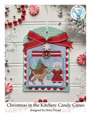 Christmas in the Kitchen: Candy Canes by Luminous Fiber Arts - Paper Pattern