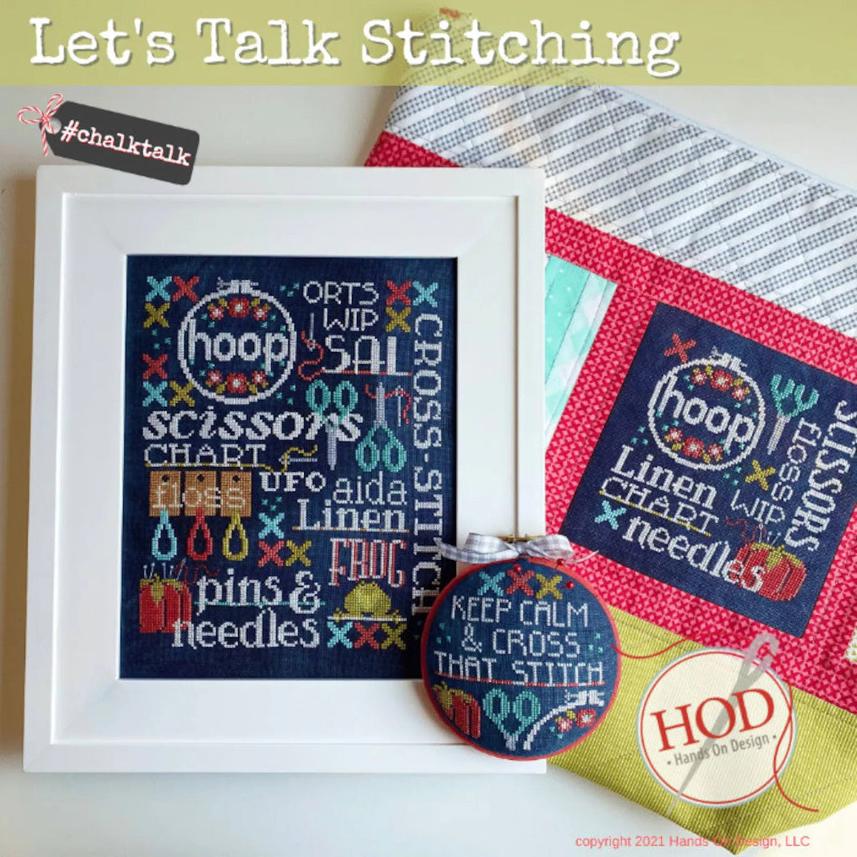 Let&#39;s Talk Stitching by Hands on Design - PAPER Pattern