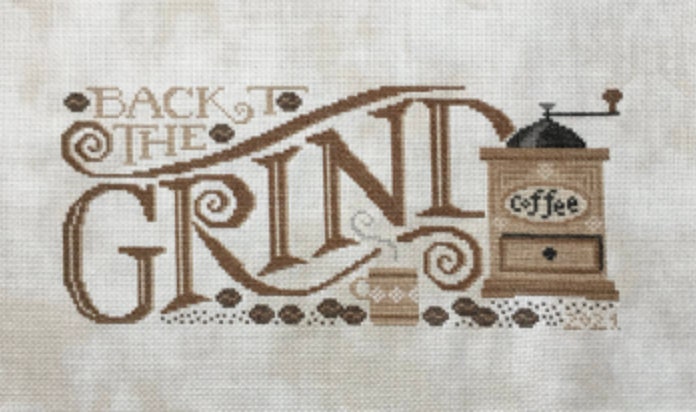 Back To The Grind by Silver Creek Samplers - PAPER PATTERN