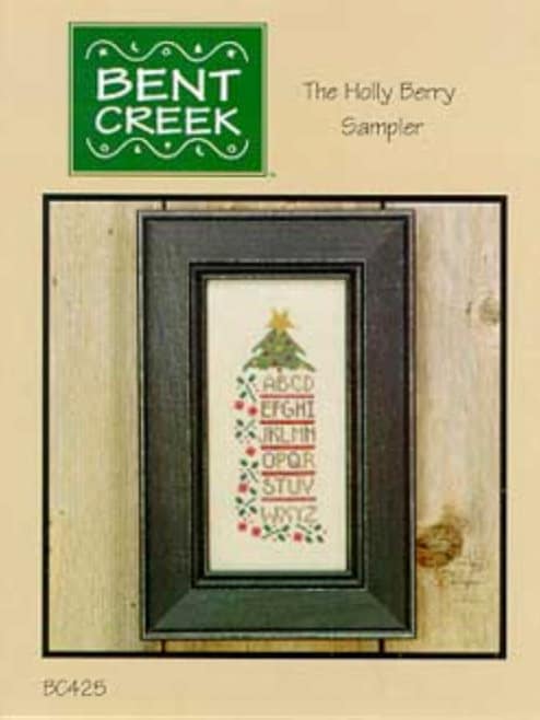 The Holly Berry Sampler by Bent Creek - PAPER PATTERN