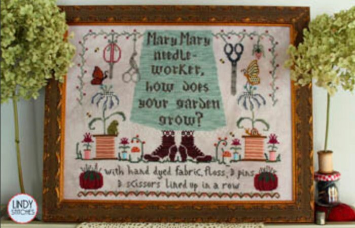 Mary Mary Needleworker by Lindy Stitches - PAPER PATTERN