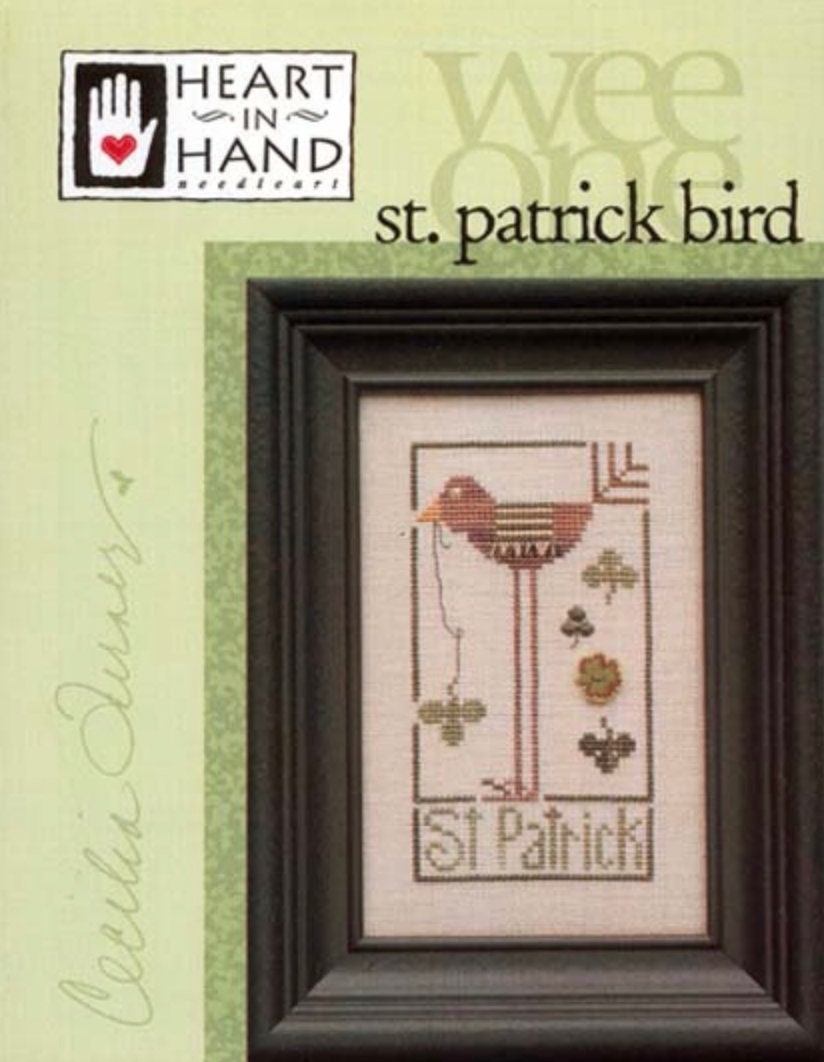 St. Patrick Bird by Heart in Hand - Paper Pattern