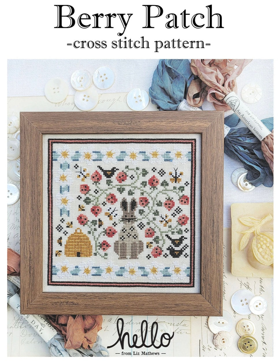 Berry Patch by Hello from Liz Mathews - Paper Pattern