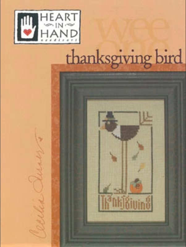 Thanksgiving Bird Cross Stitch by Heart in Hand Paper Pattern