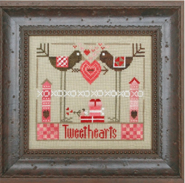 Tweethearts Cross Stitch by Heart in Hand Paper Pattern