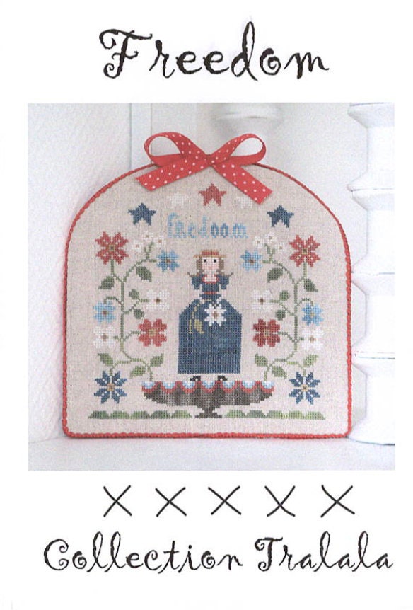 Freedom Cross Stitch by Collection Tralala Paper Pattern