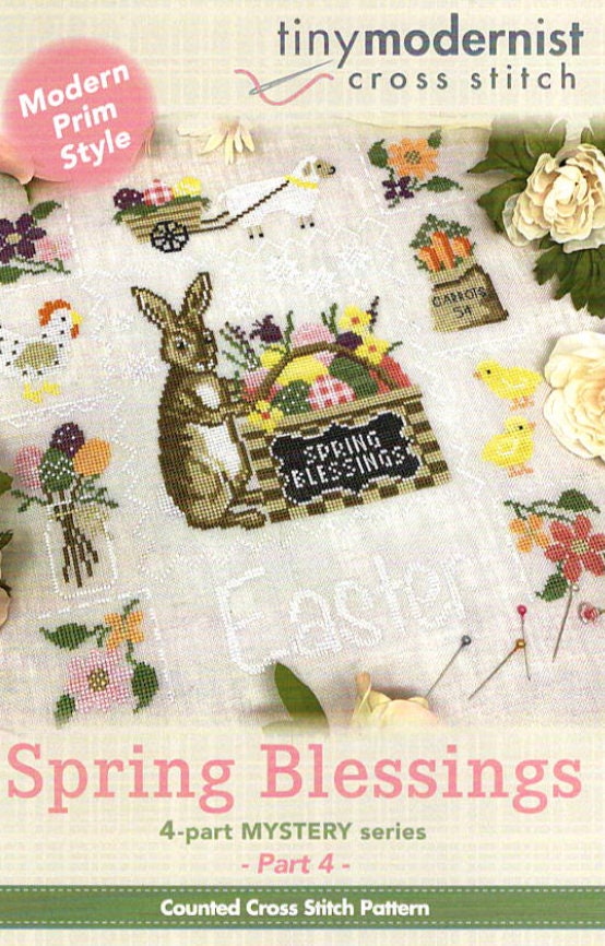 Spring Blessings  all 4 PARTS Included - by Tiny Modernist - PAPER Pattern