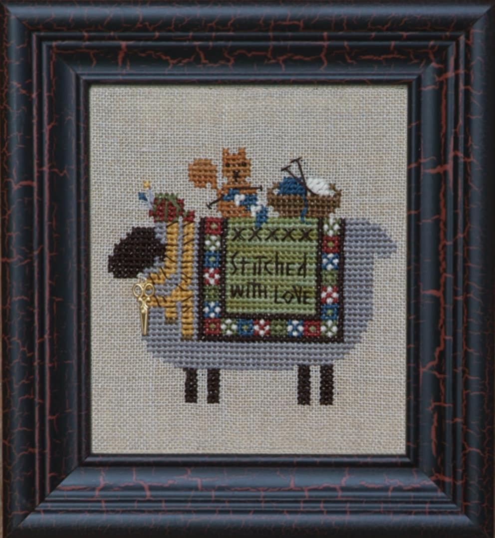 The Stitching Sheep Cross Stitch by Bent Creek - Paper Pattern