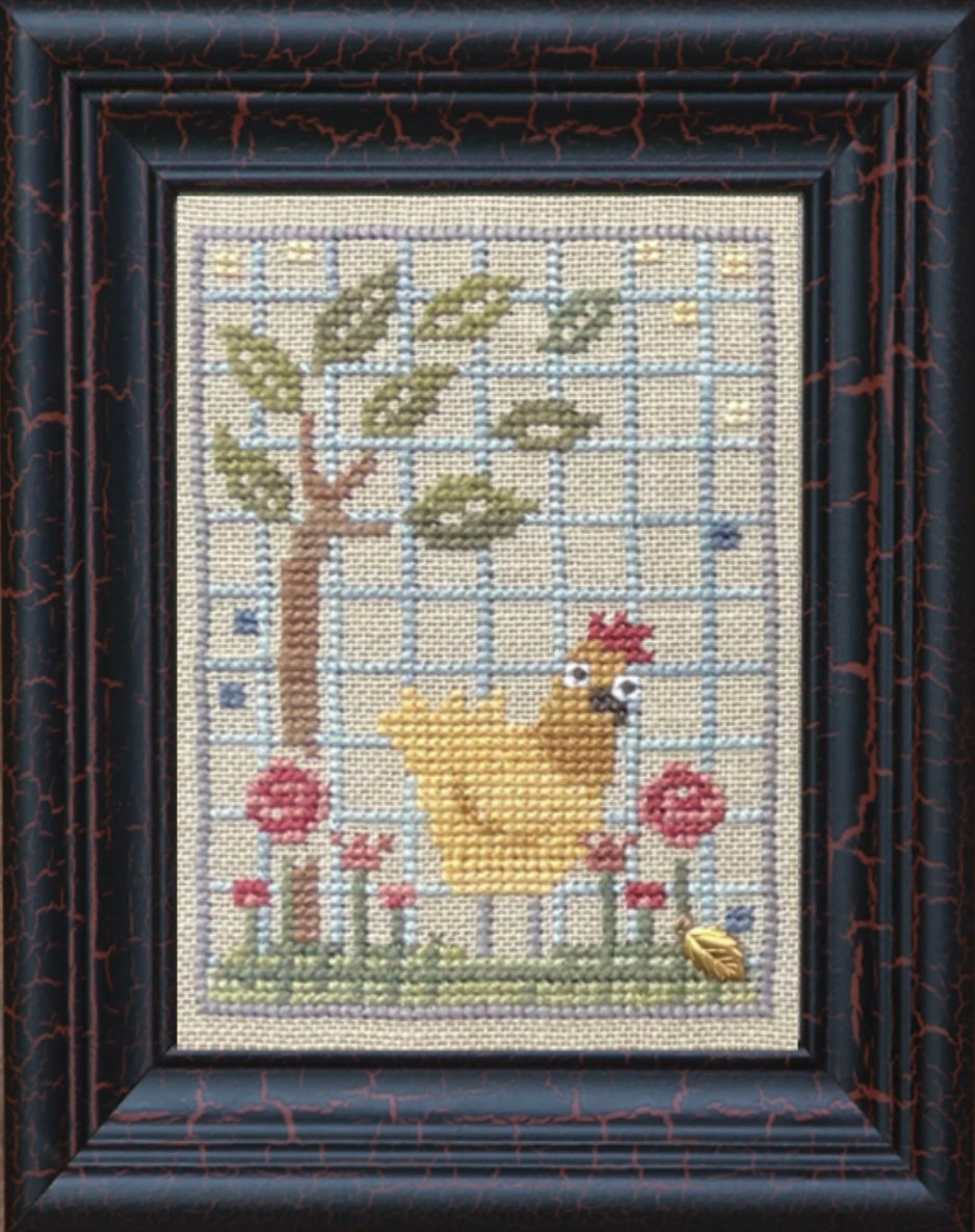 Snapper: Best Day Spring Cross Stitch by Bent Creek - Paper Pattern B32