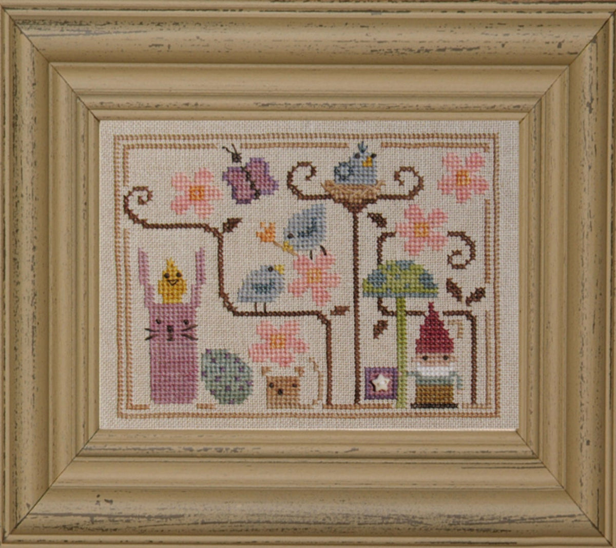 Oodles of Spring Cross Stitch by Bent Creek - Paper Pattern B5