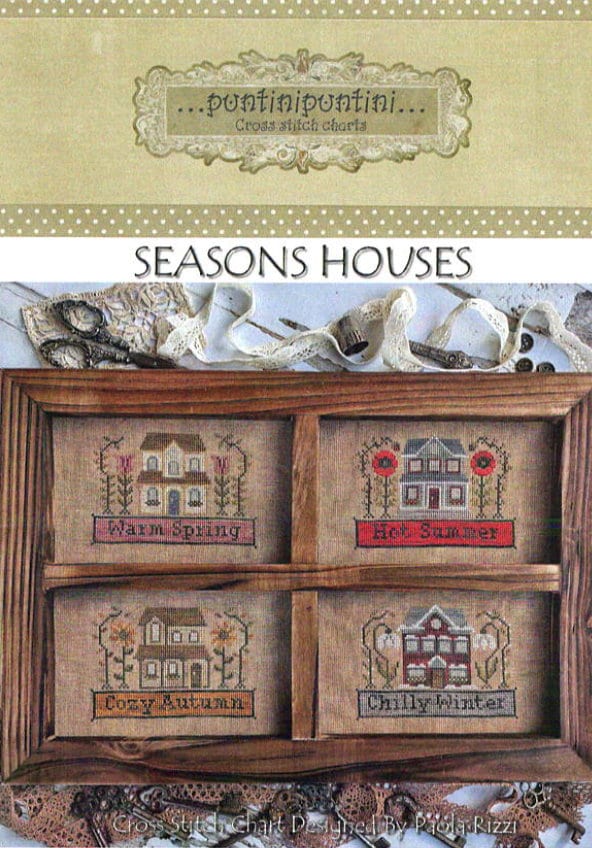 Seasons Houses by Puntini Puntini - PAPER PATTERN