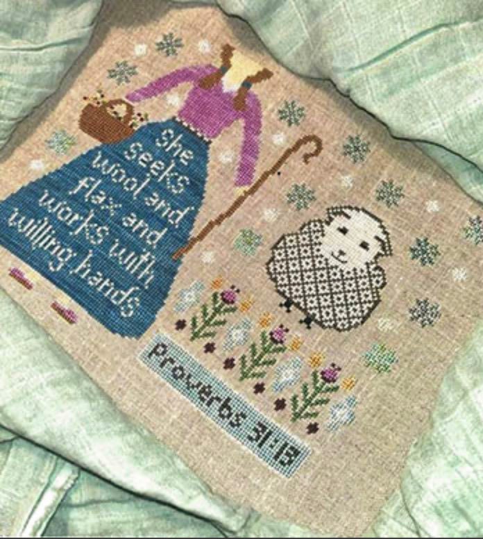 Willing Hands Cross Stitch by Sweet Wing Studio - Paper Pattern