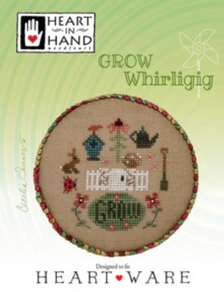 Grow Whirligig Cross Stitch by Heart in Hand Paper Pattern