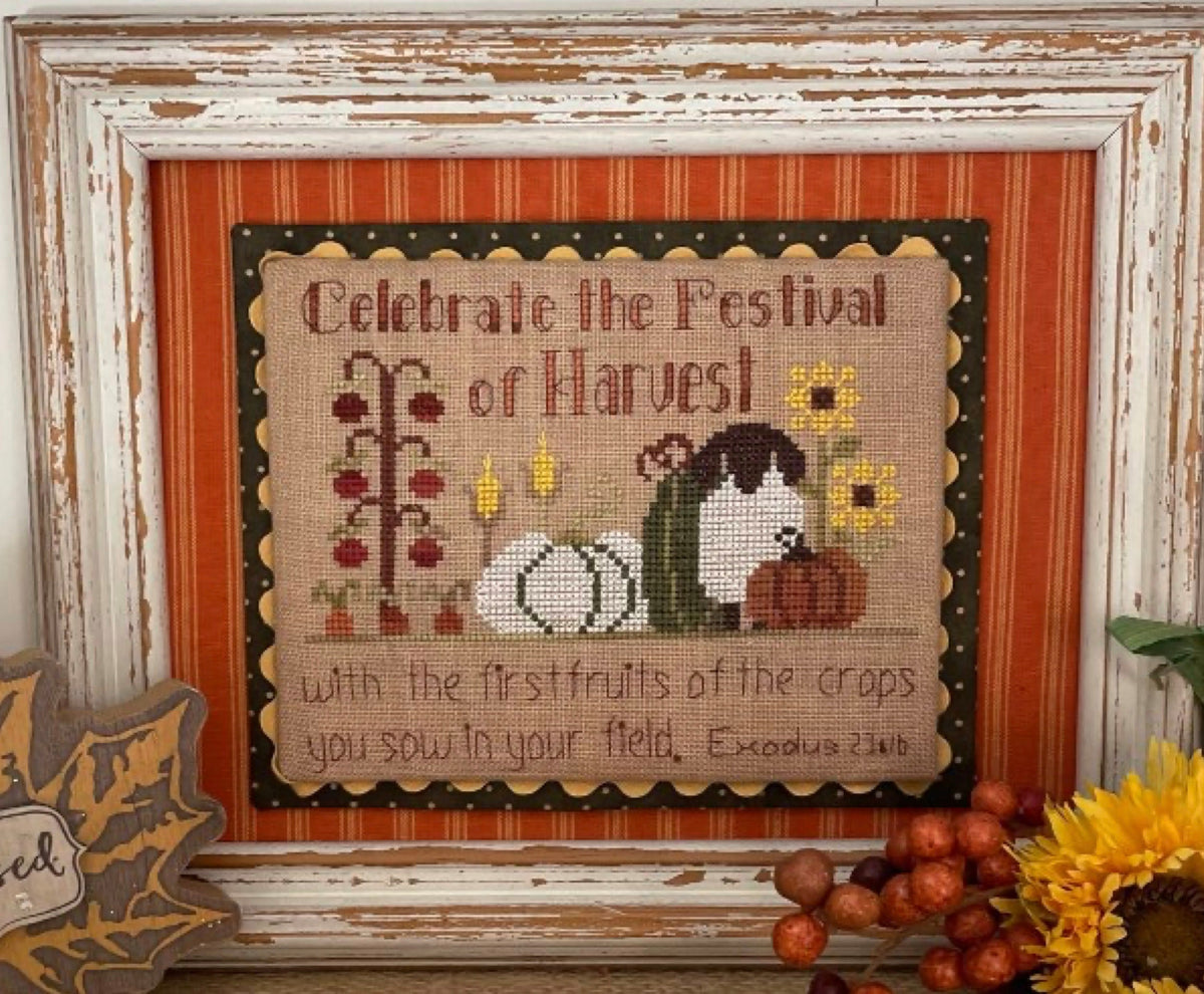 The Festival Harvest Cross Stitch by Mani di Donna - Paper Pattern