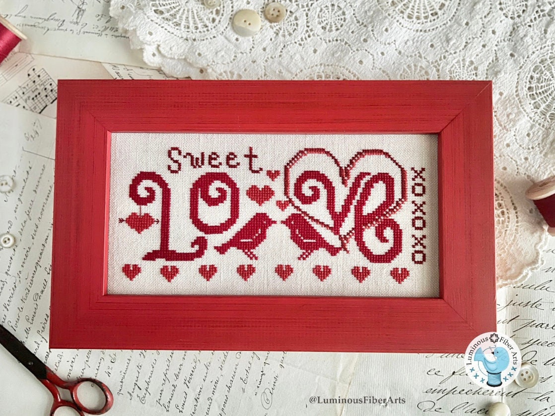 Sweet Love  by Luminous Fiber Arts - Paper Pattern