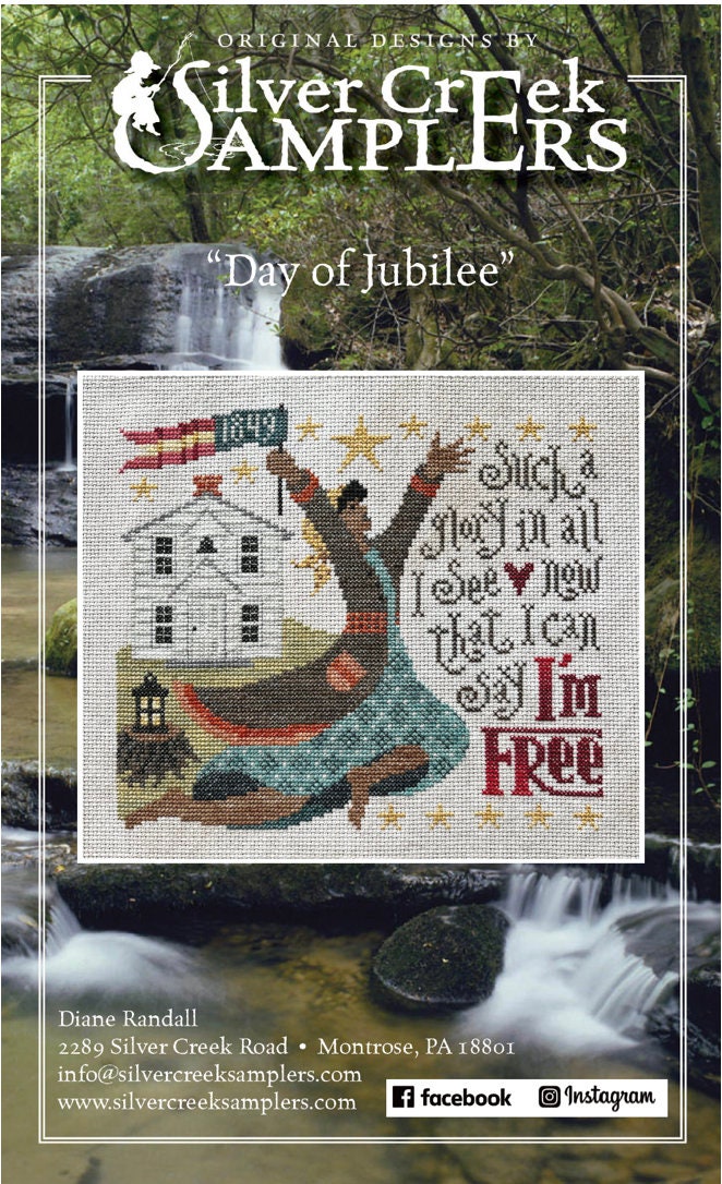 Day of Jubilee Cross Stitch by Silver Creek Samplers - Paper Pattern