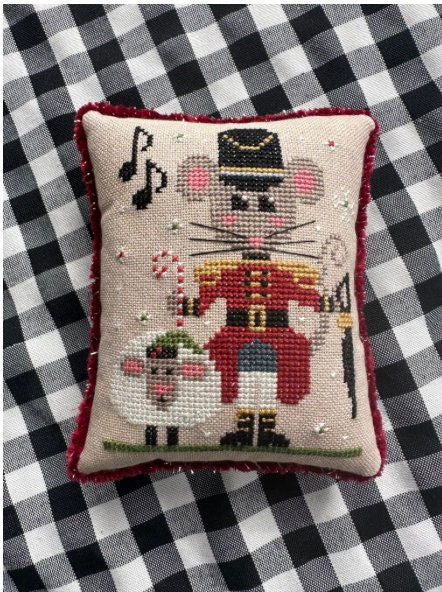 Nutcracker Matilda Cross Stitch by Finally A Farmgirl - Paper Pattern