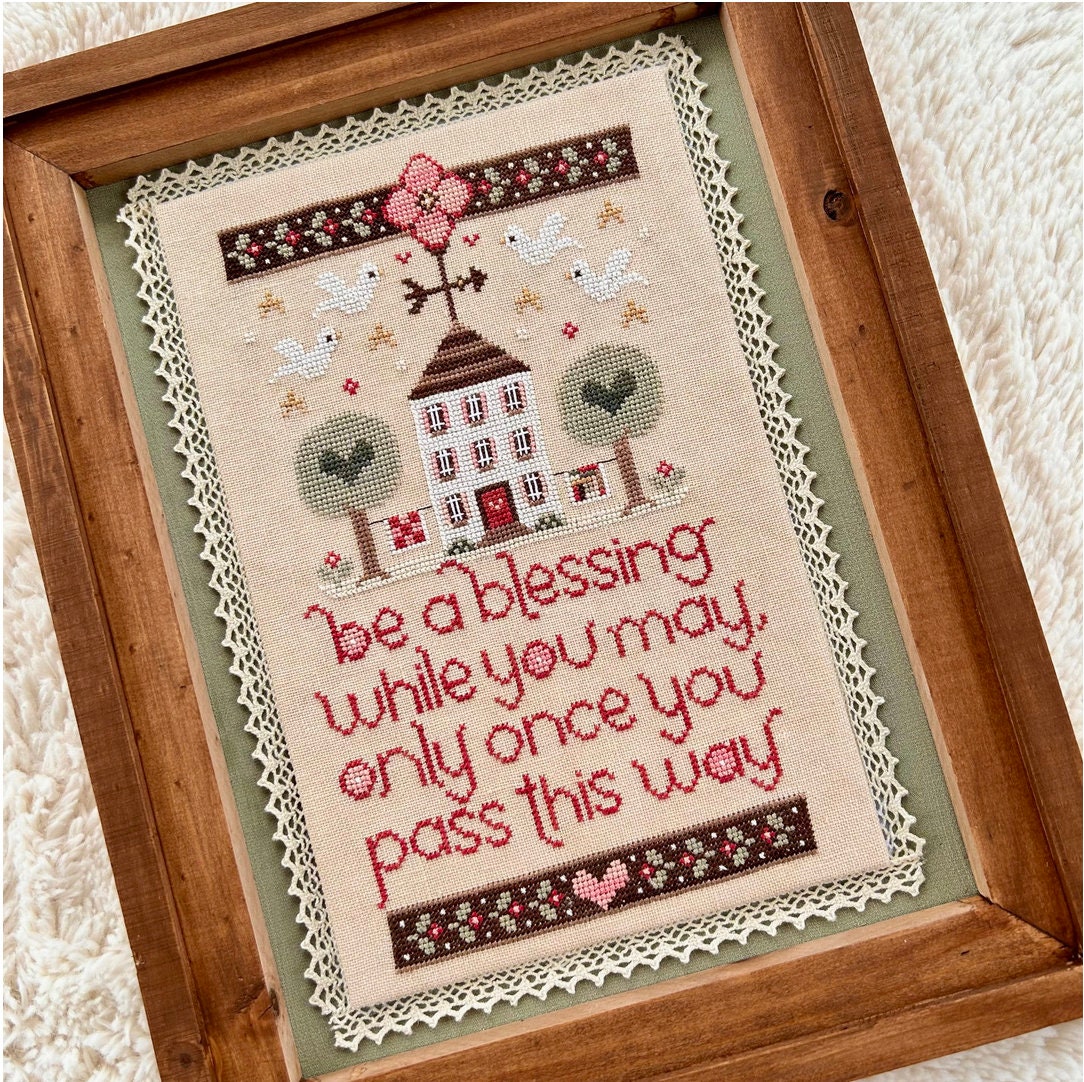 Only Once Cross Stitch by Sweet Wing Studio - Paper Pattern