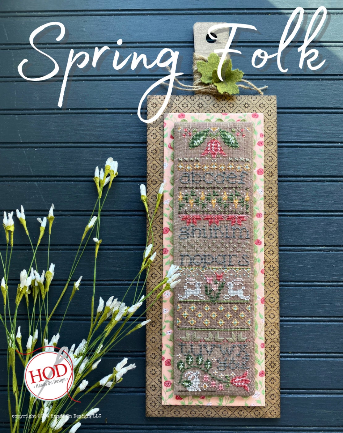 Spring Folk Cross Stitch by Hands on Design - Paper Pattern