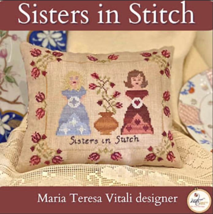 Sisters in Stitch Cross Stitch by MTV Cross Stitch Designs - Paper Pattern