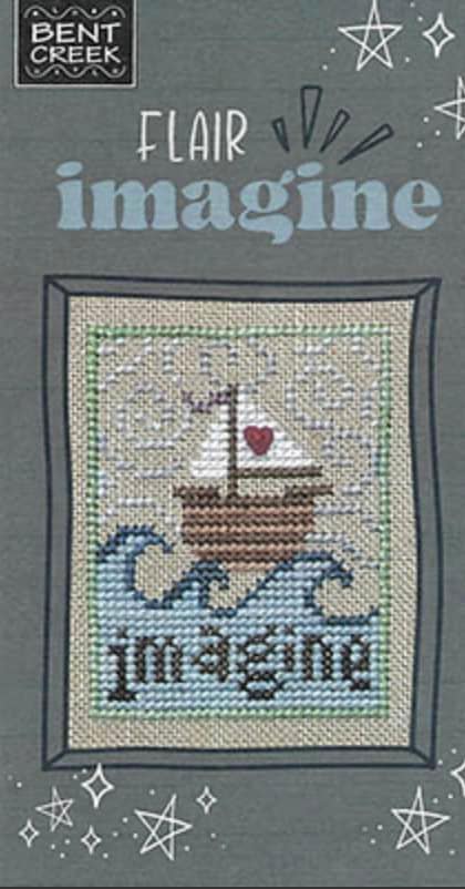 Flair Imagine Cross Stitch by Bent Creek - Paper Pattern