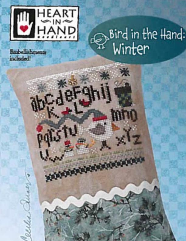 Bird in the Hand Winter by Heart in Hand - PAPER Pattern