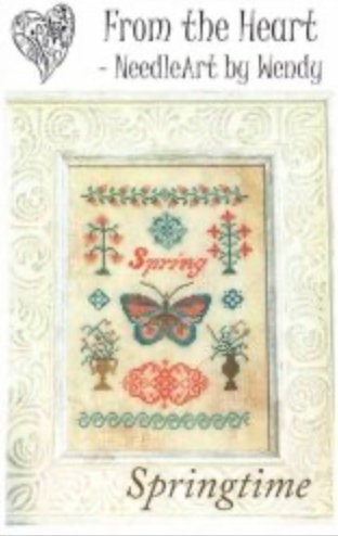 Springtime by From the Heart Needleart - PAPER Pattern