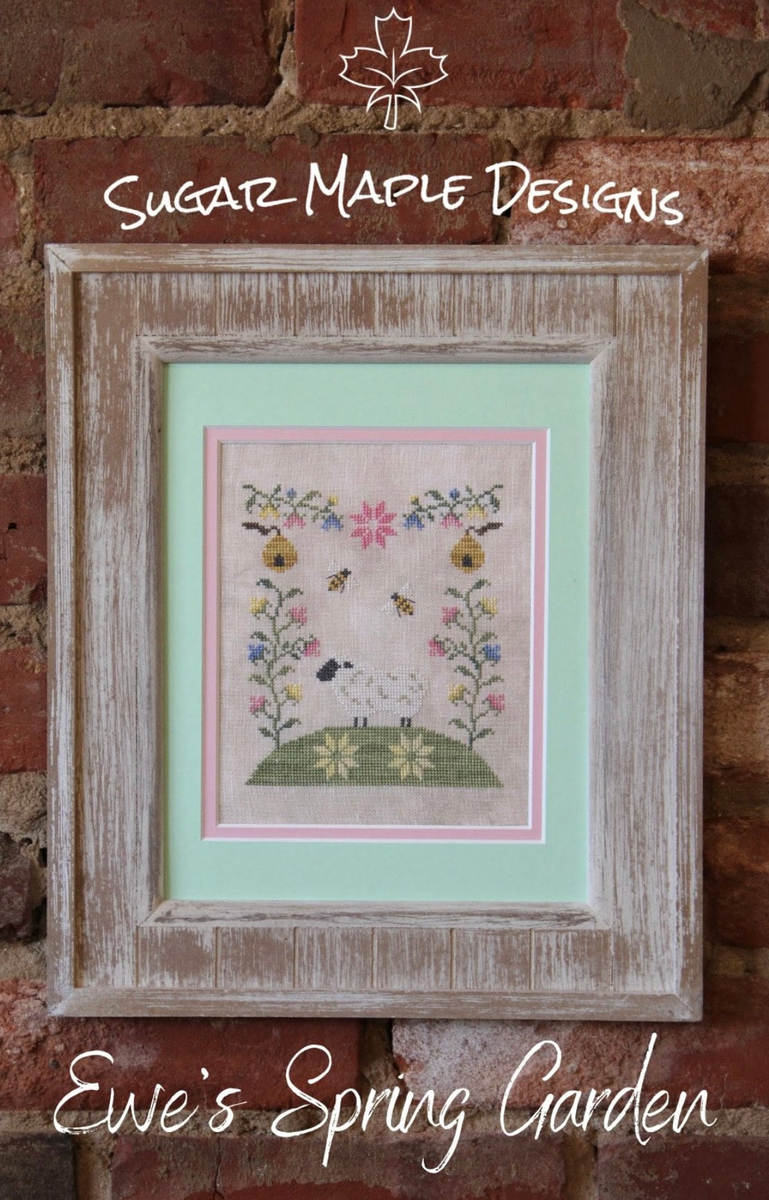 Ewe&#39;s Spring Garden by Sugar Maple Designs - PAPER Pattern