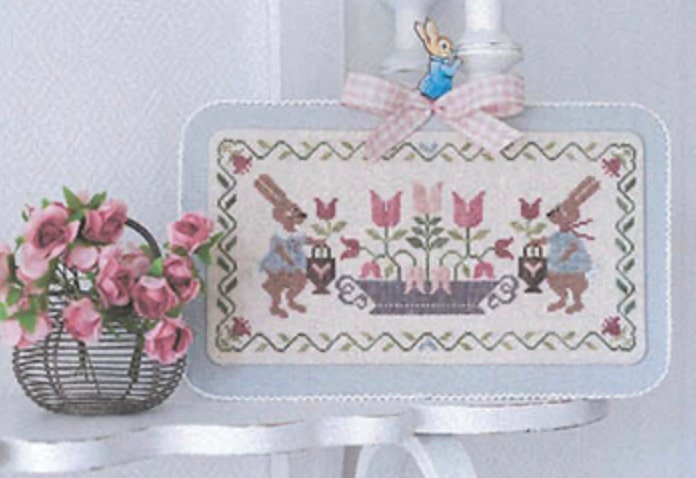 Cueillette Printaniere Cross Stitch by Tralala - Paper Pattern