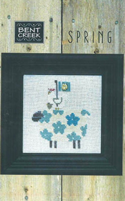 Spring Ewe Cross Stitch by Bent Creek - Paper Pattern