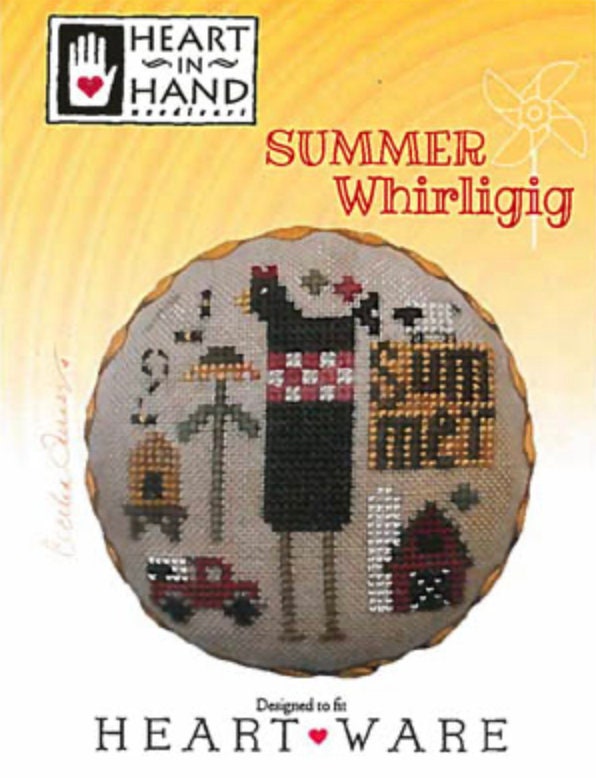 Summer Whirligig Cross Stitch by Heart in Hand Paper Pattern