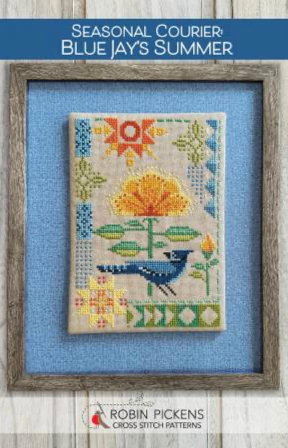 Seasonal Courier: Blue Jay&#39;s  by Robin Pickens - Paper Pattern