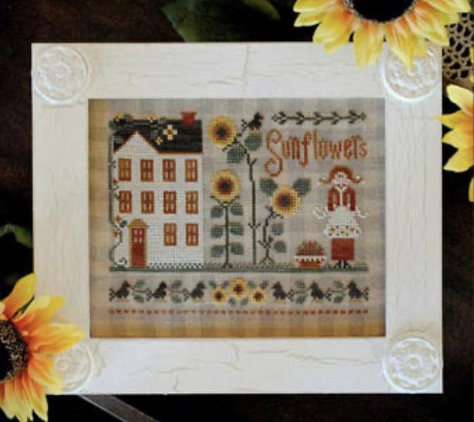 Little Miss Sunflower by Little House Needleworks - PAPER Pattern