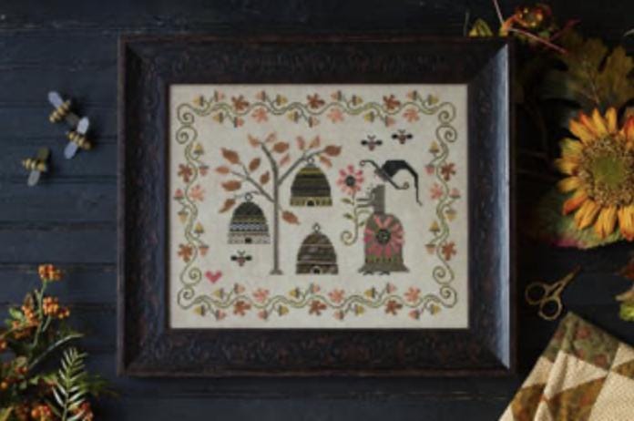 Harvest Keeper Cross Stitch by Plum Street Samplers - Paper Pattern