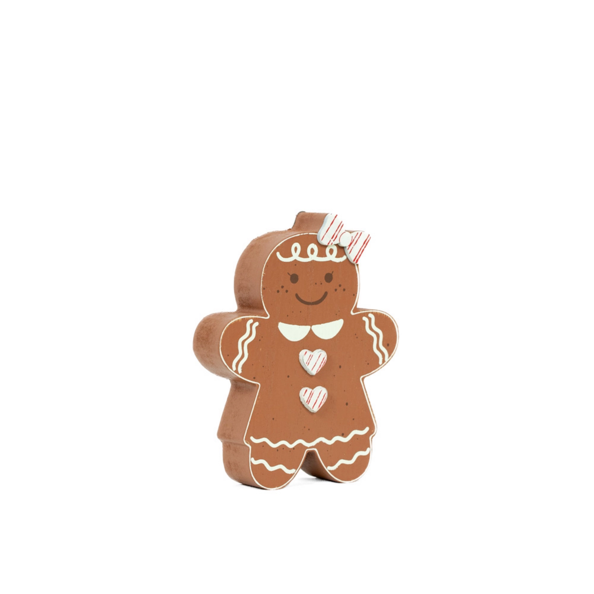 Gingerbread Girl | 4x5x1 Chunky Wood Shape | 71355
