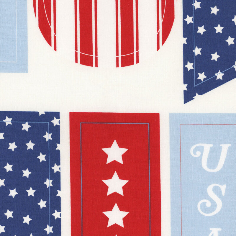 Firecracker Banner Panel by My Mind's Eye for Riley Blake Designs