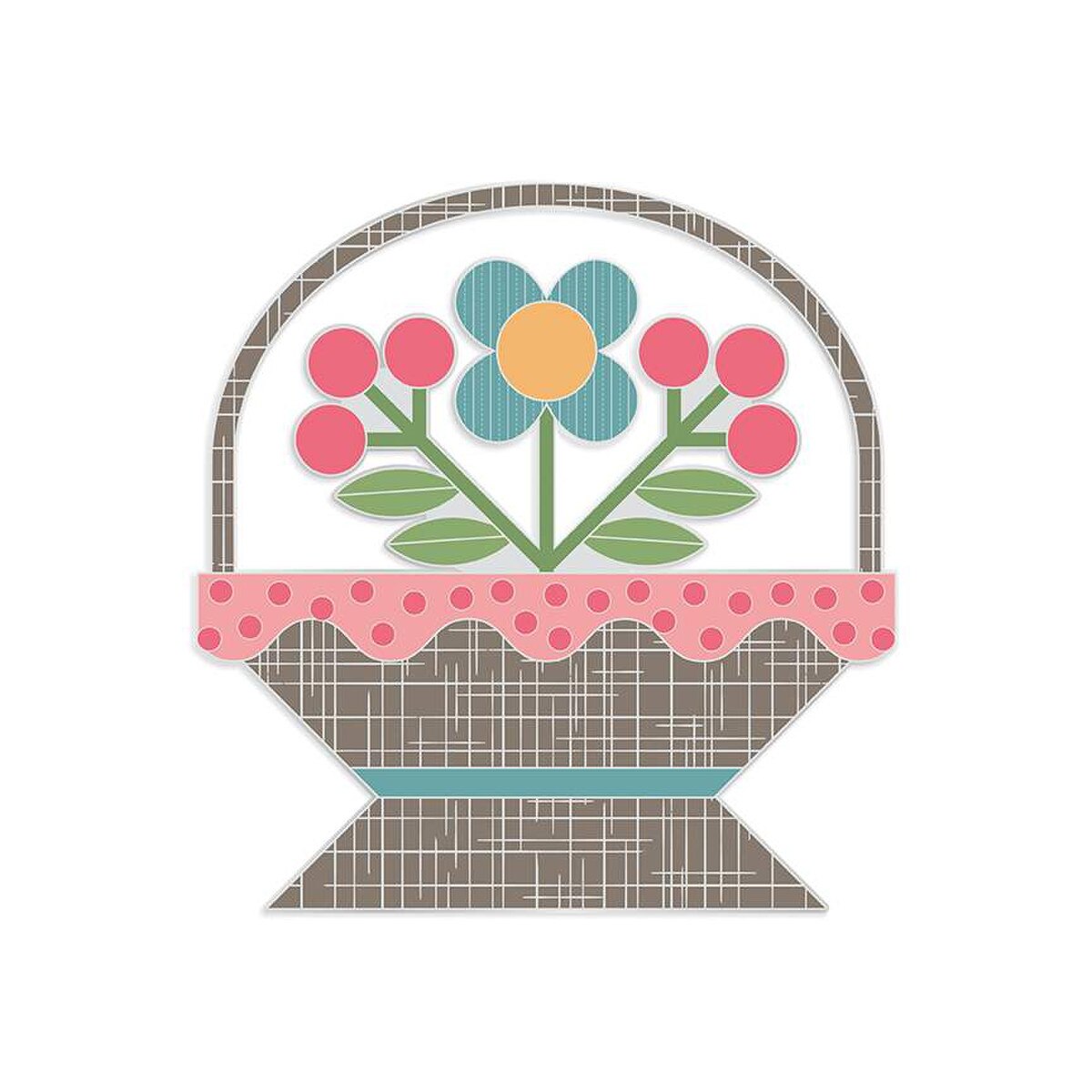 Lori Holt Flower Basket Needle Minder