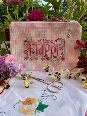 Bee Happy Mini Bag Cross Stitch by Shepherd&#39;s Bush - Paper Pattern