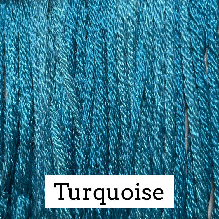 Turquoise - Classic Colorworks Silk Floss