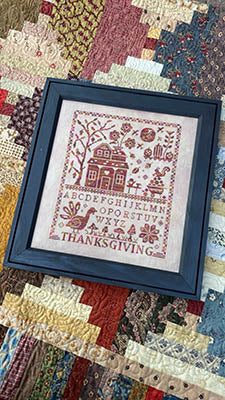 Sampler Holidays: Thanksgiving Cross Stitch by Blueberry Ridge Designs - Paper Pattern