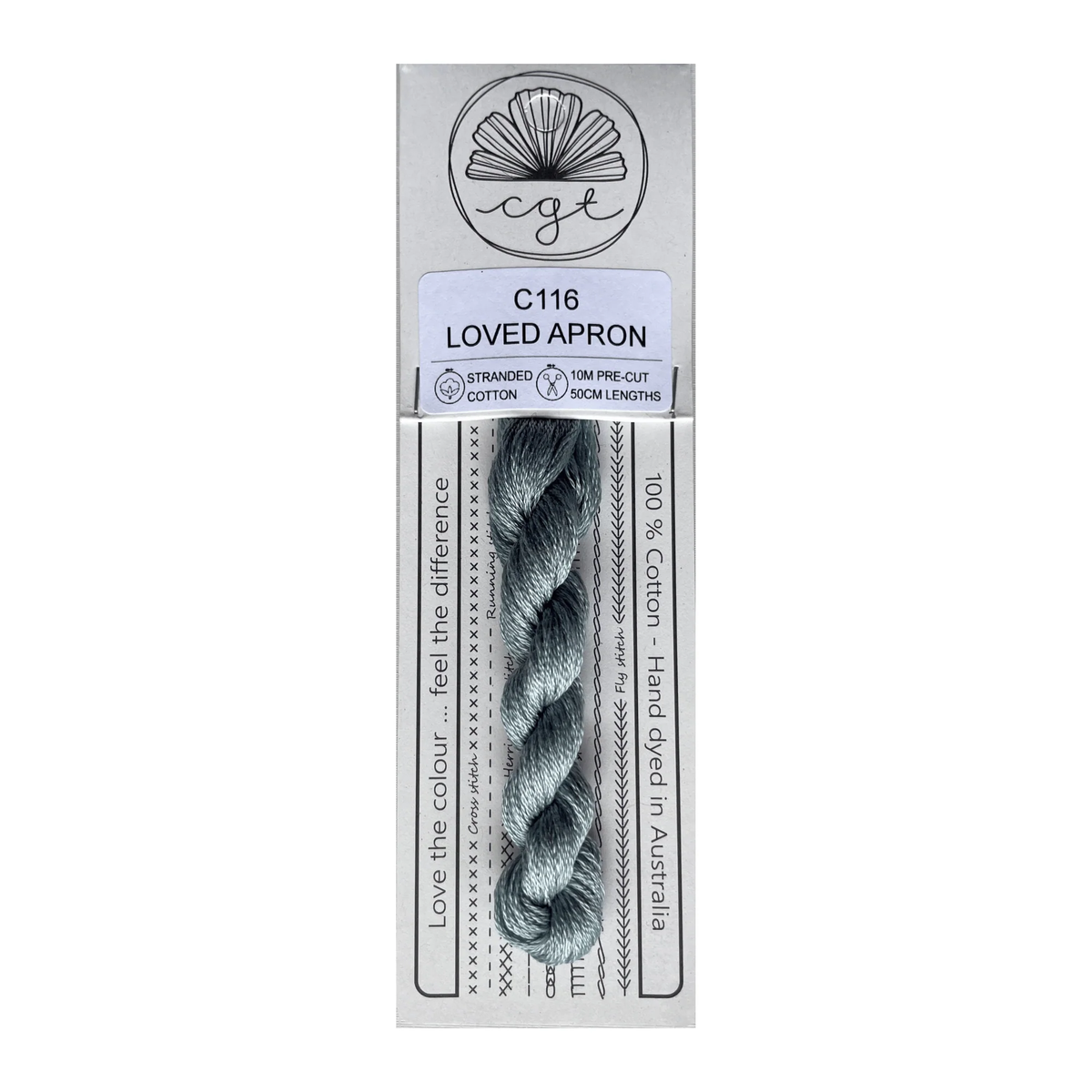 Loved Apron Stranded - Cottage Garden Threads Cotton Floss #C116