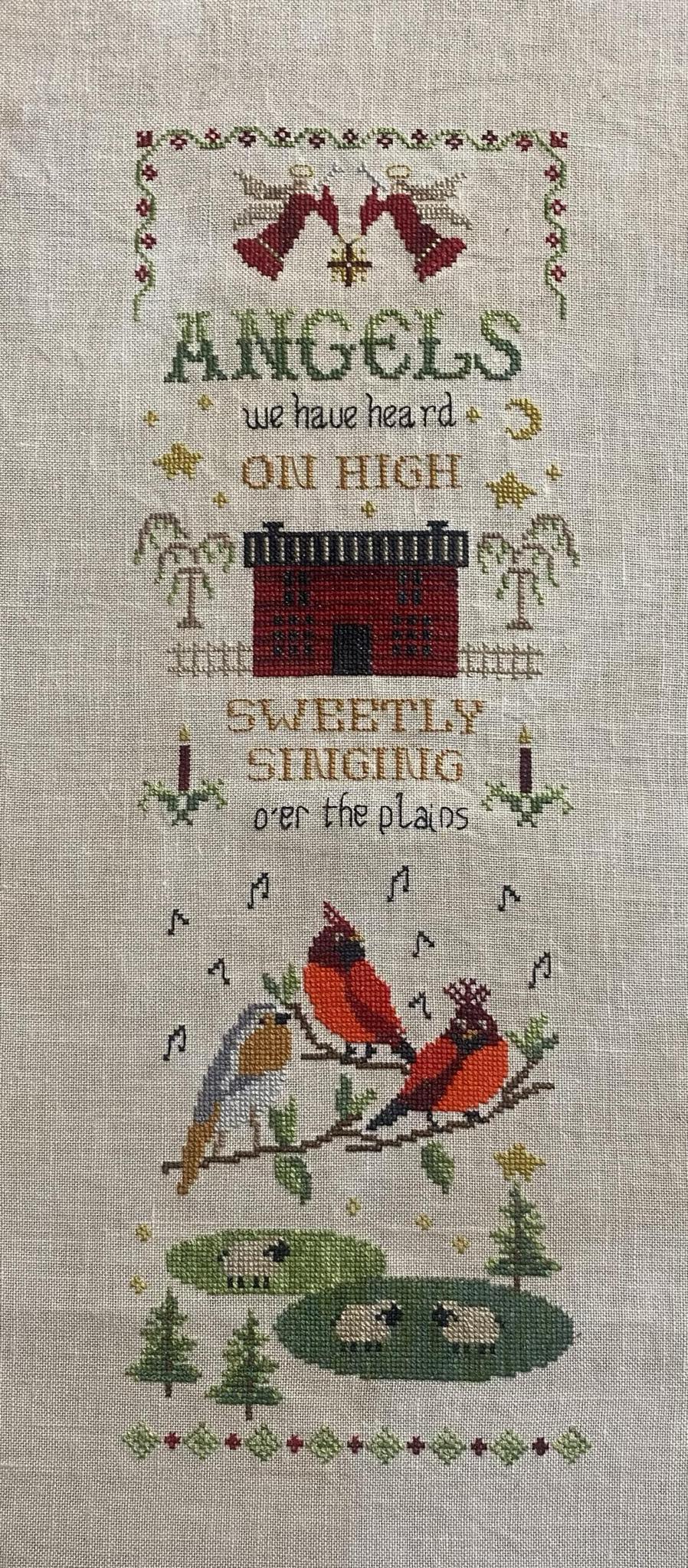 Pre-Order - Songs of Praise: Angels we have Heard Cross Stitch by Cricklewood Crossing - Paper Pattern