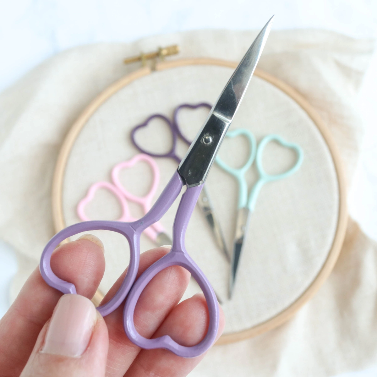 Heart Embroidery Scissors from Stitched Modern