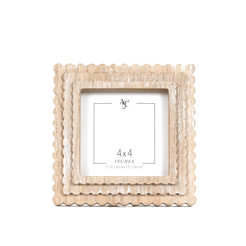 Scallop Frame - 4x4 Frame