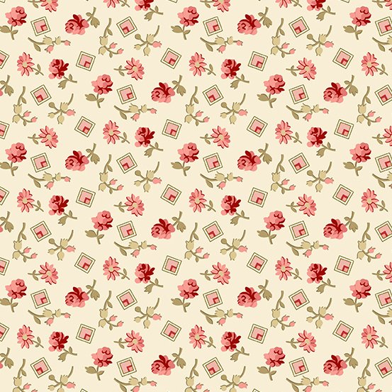 Little Sweetheart | A-8828-L | Flowers - Cream