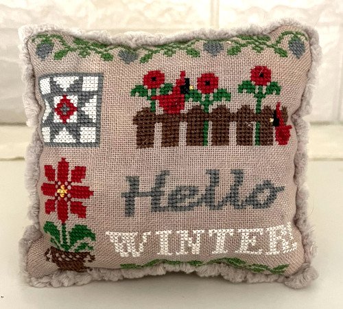 The Hello Seasons: Winter Cross Stitch by Mani di Donna - Paper Pattern