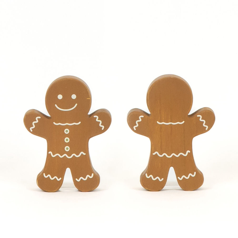 Gingerbread (Boy) | Feeling Frosty Collection | 4x5x1 chunky wood shape 71172