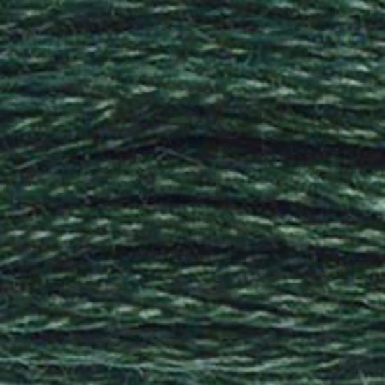 DMC-500 Very Dark Blue Green  6 Strand Floss