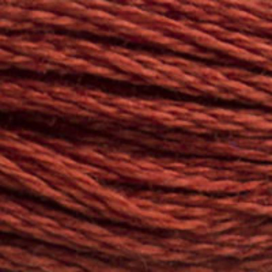 DMC-918 Dark Red Copper  6 Strand Floss
