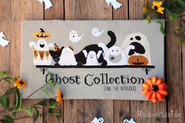 Ghost Collection Cross Stitch by Madame Chantilly - Paper Pattern